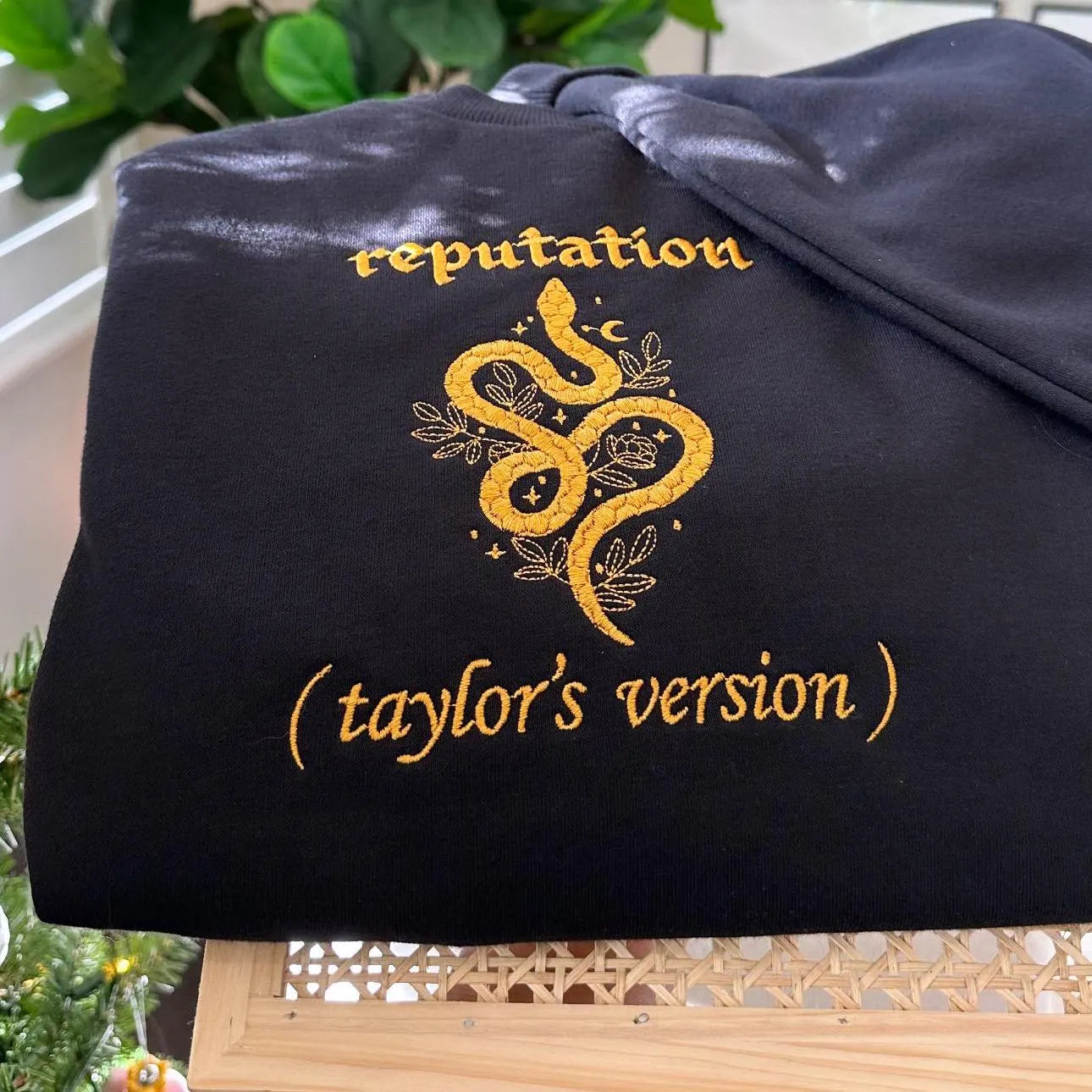 Reputation Snake | Taylor EMBROIDERED Sweatshirt Crewneck or Hoodie