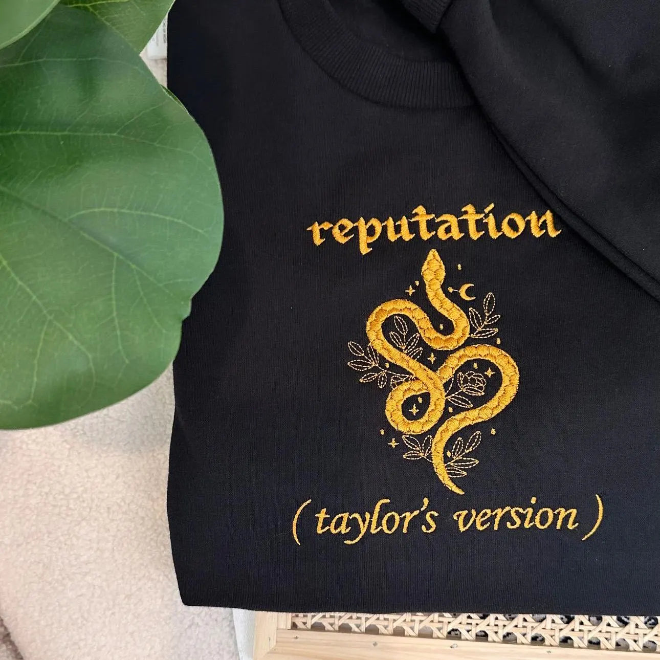 Reputation Snake | Taylor EMBROIDERED Sweatshirt Crewneck or Hoodie